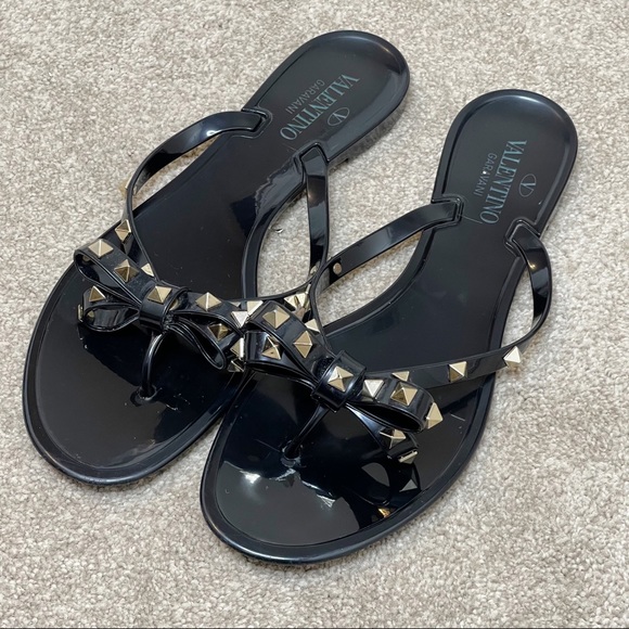 Valentino Garavani Shoes - Valentino Garavani Rockstud Jelly Thong